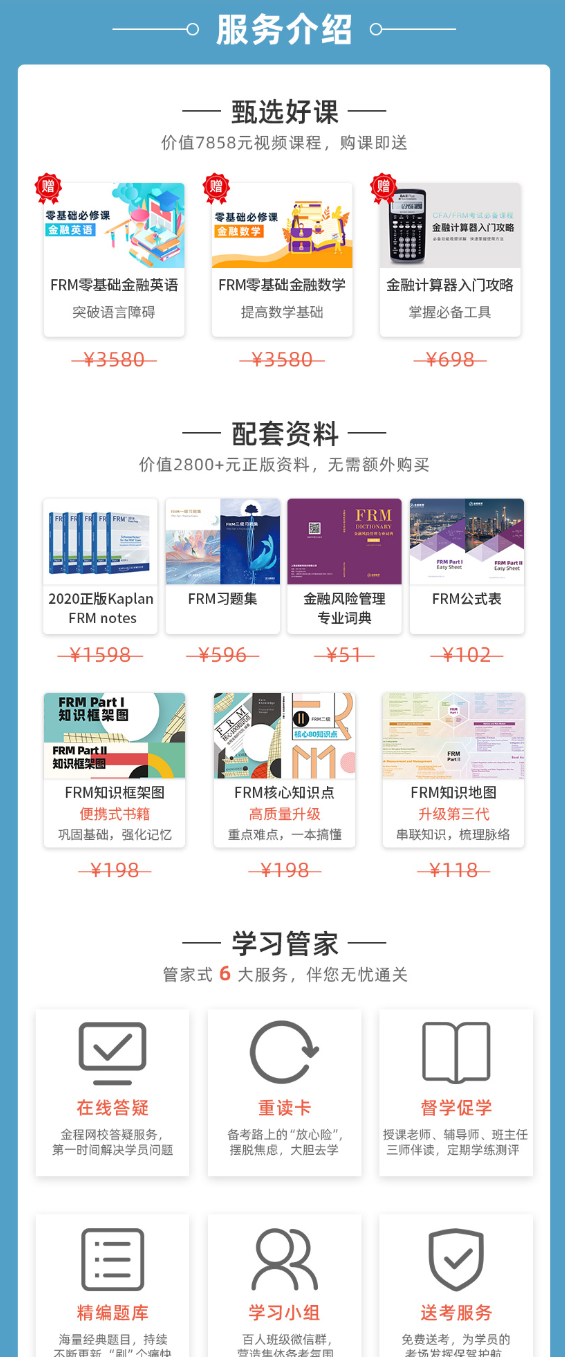 2021年FRM培训班