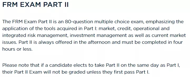 FRM二级考试
