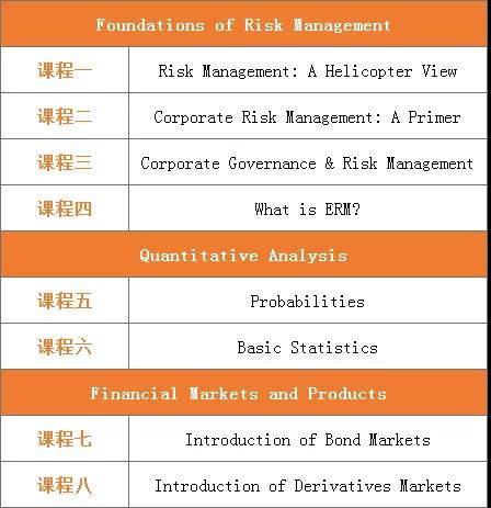 FRM入门网课