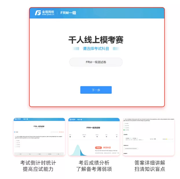 FRM千人模考