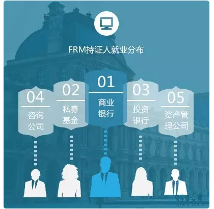 FRM持证人就业分布