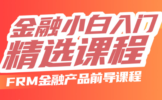 FRM金融课程