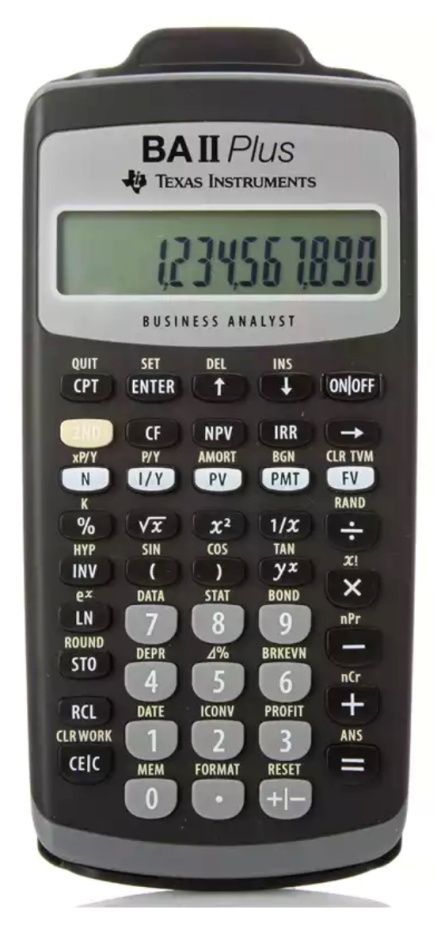 CFA计算器如何使用