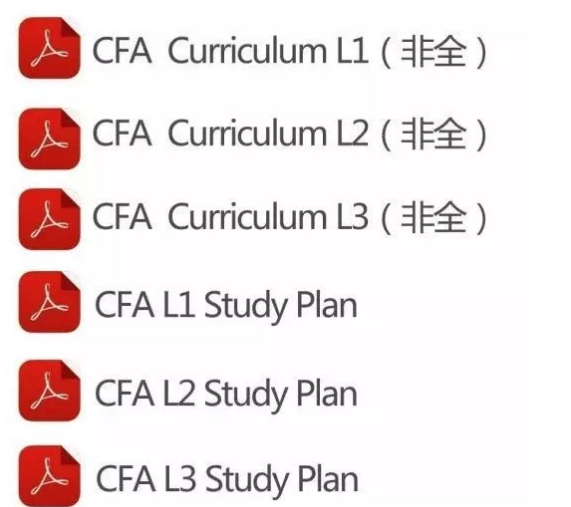 CFA备考资料